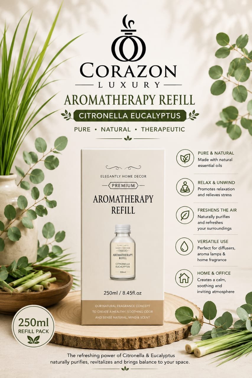 Citronella Eucalyptus (Refill Pack) 250ML