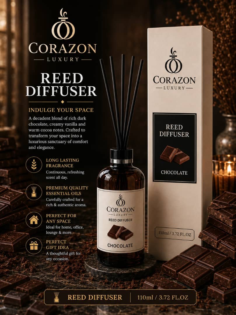 Chocolate Reed Diffuser 110ml