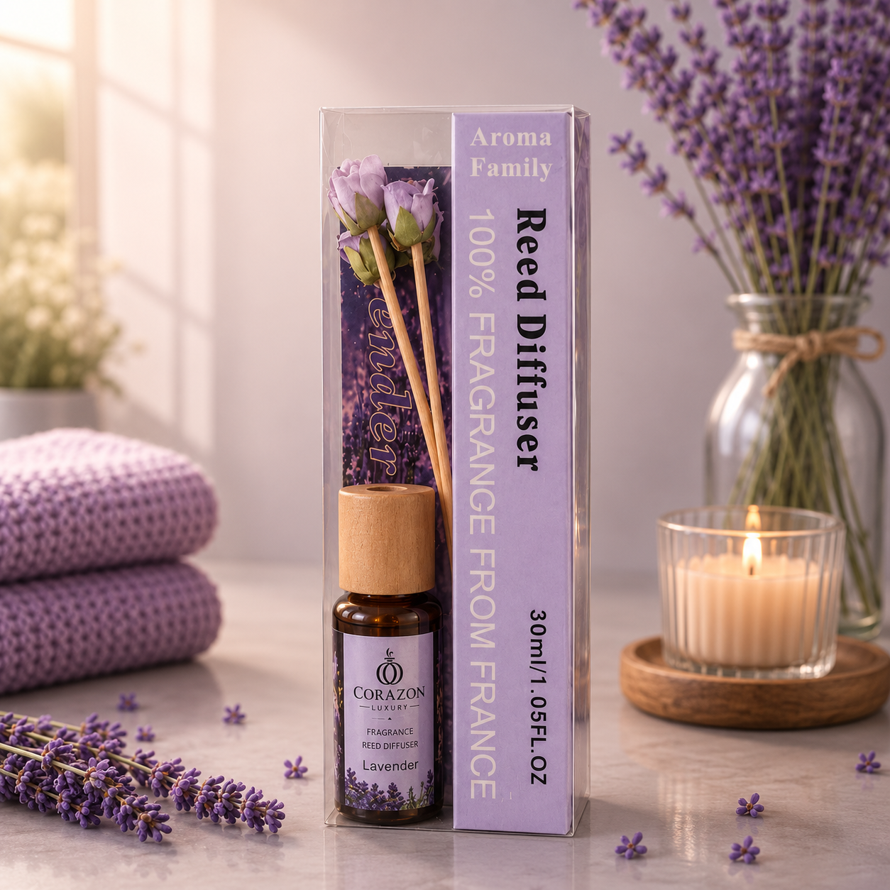 Reed Diffuser from France 30ml