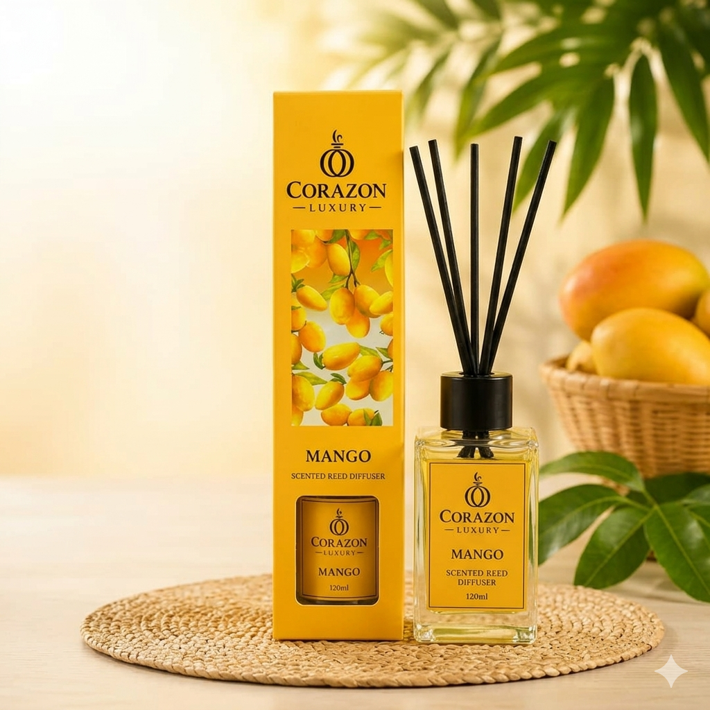 Mango Scented Reed Diffuser 120ml